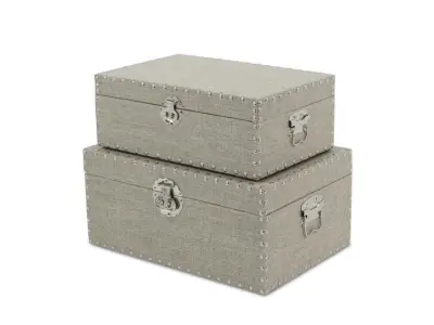 Linen Box Set Low-poly 3D model