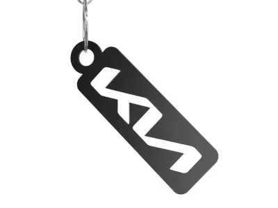 Kia keychain 03 3D print model