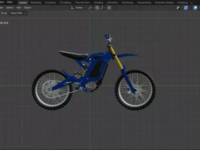 surron high quility model 3D model