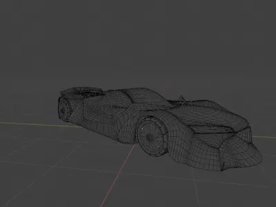 concept car SharkBite 3D model