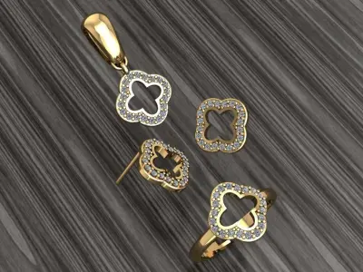 Mini Set M003 3D print model