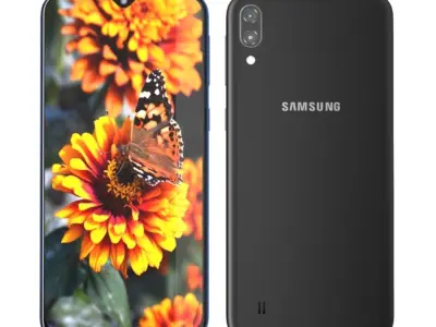 Samsung Galaxy M10 Black - Blu 3D model