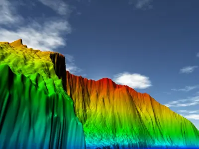 El Hierro Canary Island  high resolution 3D print model