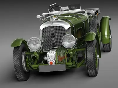 Bentley 4 5 Litre Blower 1929 3D model