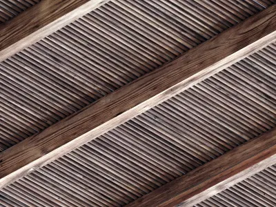 Branch thin thick straight decor n2 3D model