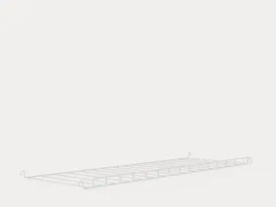 String Magazine shelf Metal Low-poly 3D model