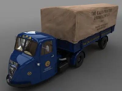 Scammell Scarab 3D model