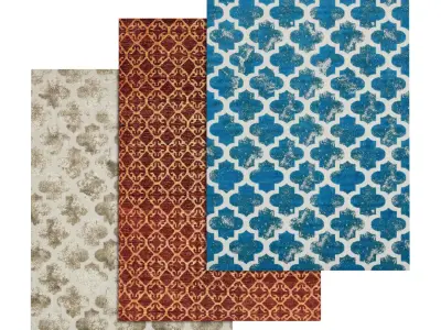 Rug Set 1935 3D model