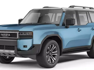 Toyota Land Cruiser 250 Prado 2024 3D model