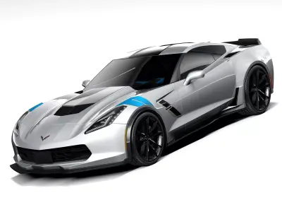 Chevrolet Corvette Grand Sport 2017 3D model