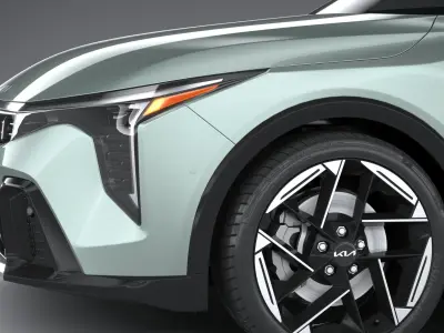 Kia K4 2025 3D model