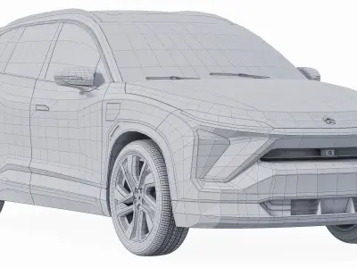 Nio ES6 3D model