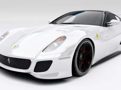 Ferrari 599 GTO Low-poly 3D model