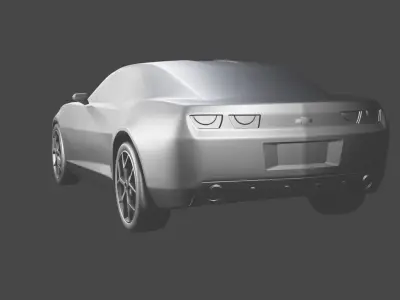3D PRINTABLE SOLID CAR 3D print model purchase