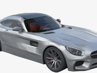 Mercedes AMG GTS  3D model