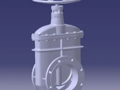 Gate Valve 3D model