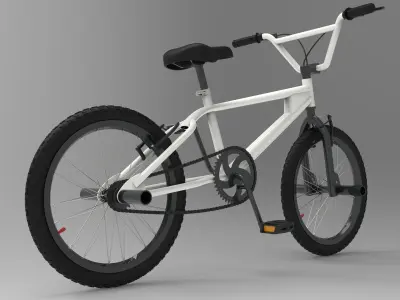 3 BMX Bikes 3D Model Pack