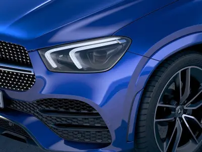 Mercedes GLE AMG 2020 3D model