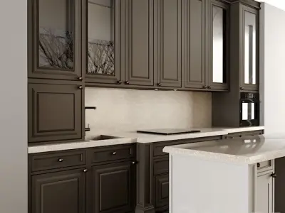 Kitchen cabinet MODERN 3D model