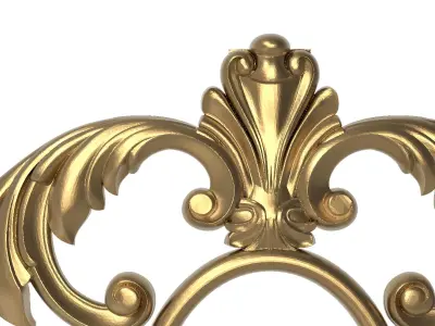  decorative pattern ready for 3D printing 3D model