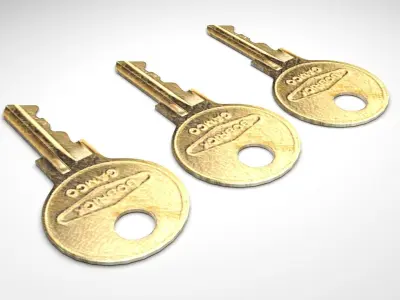 Home Keys 3D model