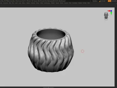 vase 3d print 419  3D print model