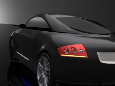 Audi TT Quattro Free 3D model