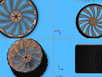 tekerlek wheel Free 3D print model