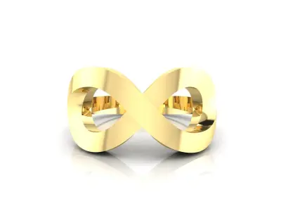 Ring M46 The luxury female ring wedding 3D print model