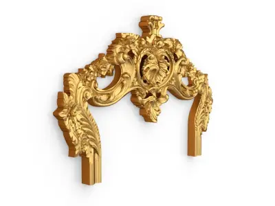 Classic decor ornament 297 3D model