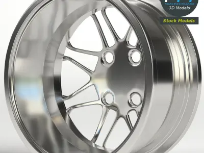 Car Wheel Rim 3D model from CGTrader