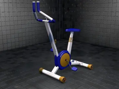 Stationary Bike  3D model