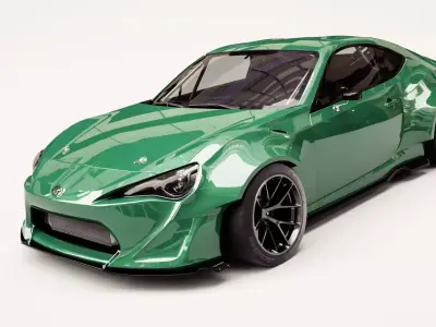 TOYOTA GT86 3D model