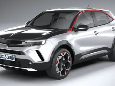 Opel Mokka 2021 3D model