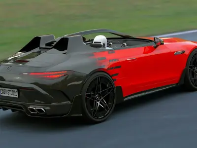 2025 Mercedes PureSpeed Concept 3D model