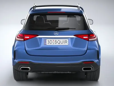 Mercedes-Benz GLE AMG-Line 2024 3D model