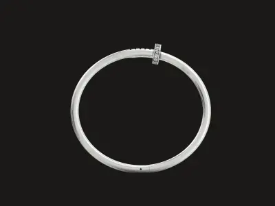 Diamond Nail Bracelet 1371 3D print model
