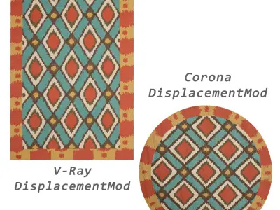 Rugs No 742 Low-poly 3D model