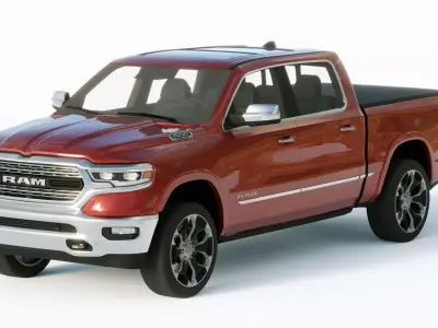 Dodge Ram 1500 2019 3D model