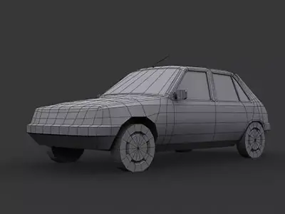 Peugeot-205 LP 3D model