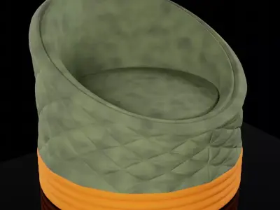 Sofa chair 3D model 3D model