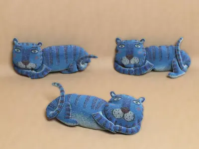 kids cat toy 05 3D model