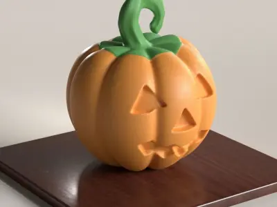 Jack O Lantern - Halloween Pumpkin 3D print model