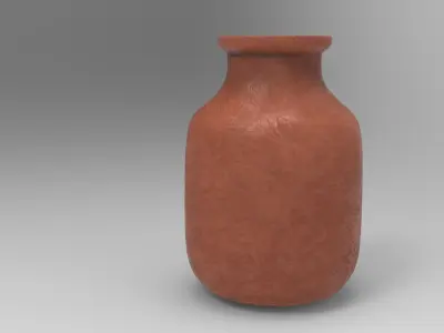 Blo Vase Low-poly 3D model