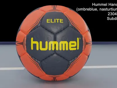 Hummel Handball 3D model