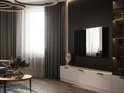 Living room 001 3D model