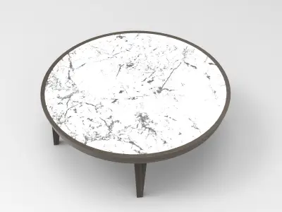 Samy Coffee Table Low-poly 3D model