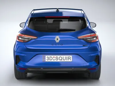 Renault Clio 2024 3D model