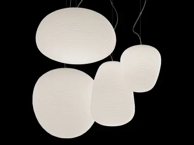 Afrali Rituals Pendant Lamp by Foscarini 3D model