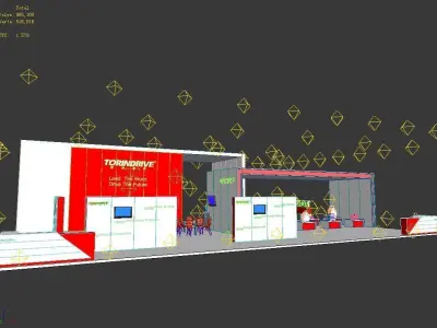 Exhibition - Area - 24X18-3DMAX2009-04 3D model